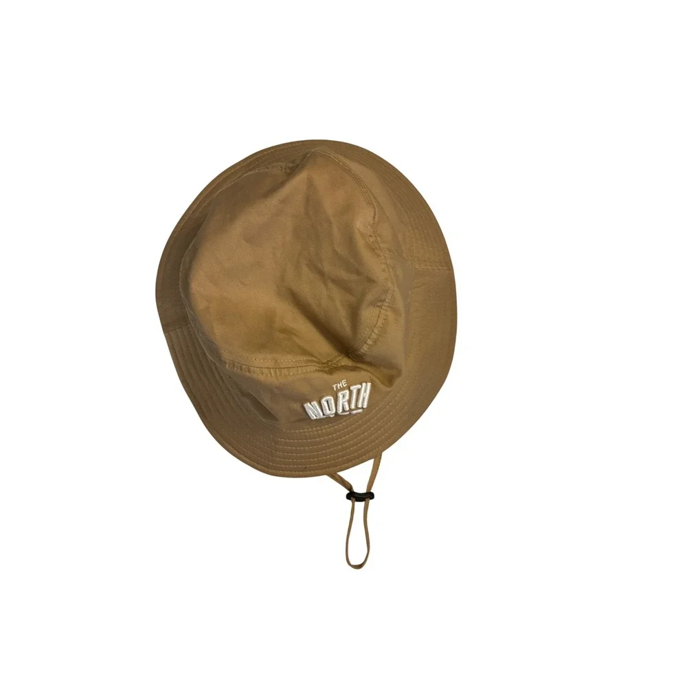 The North Face Bucket Hat Kids Large Tan Khaki Kidcore Adventure Hiking Outdoors
